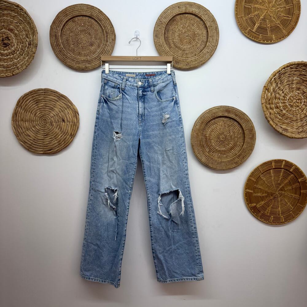 Anthropologie Pilcro Straight Leg Jeans 27
